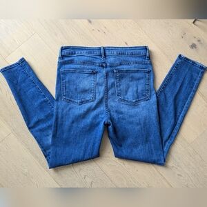 FIDELITY DENIM sz32 Gwen High Waist Skinny Jeans medium wash denim footloose